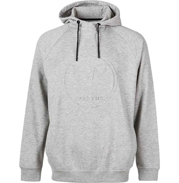 Virtus Pánská mikina Virtus Oralie Hoody šedá, M