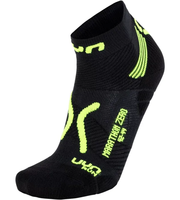 UYN Pánské ponožky UYN Run Marathon Zero, černo-žlutá, 35-38