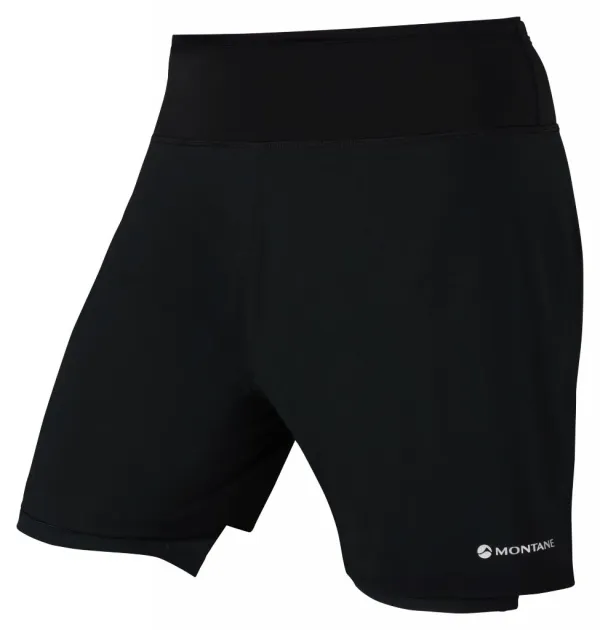 Montane Pánské šortky Montane  Dragon Twin Skin Shorts Black