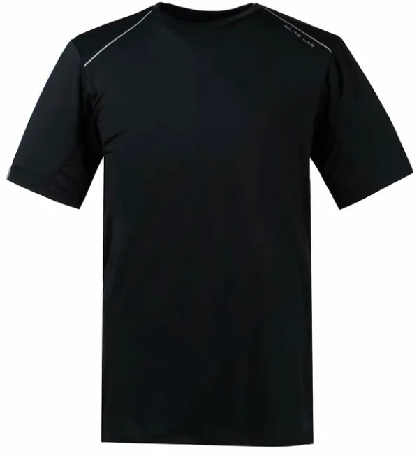 Endurance Pánské tričko Endurance Tech Elite X1 SS Tee černé, S