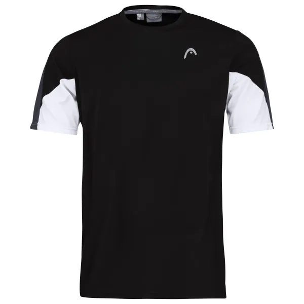 Head Pánské tričko Head  Club 22 Tech T-Shirt Men Black  L