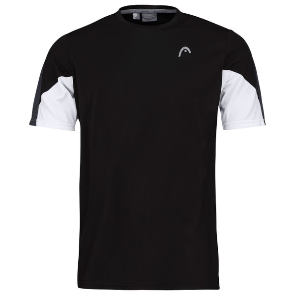 Head Pánské tričko Head  Club 22 Tech T-Shirt Men Black  L