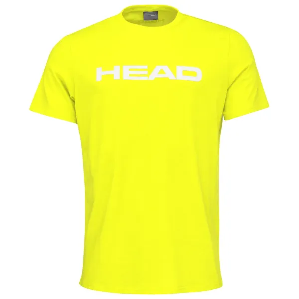 Head Pánské tričko Head  Club Basic T-Shirt Men Yellow XL