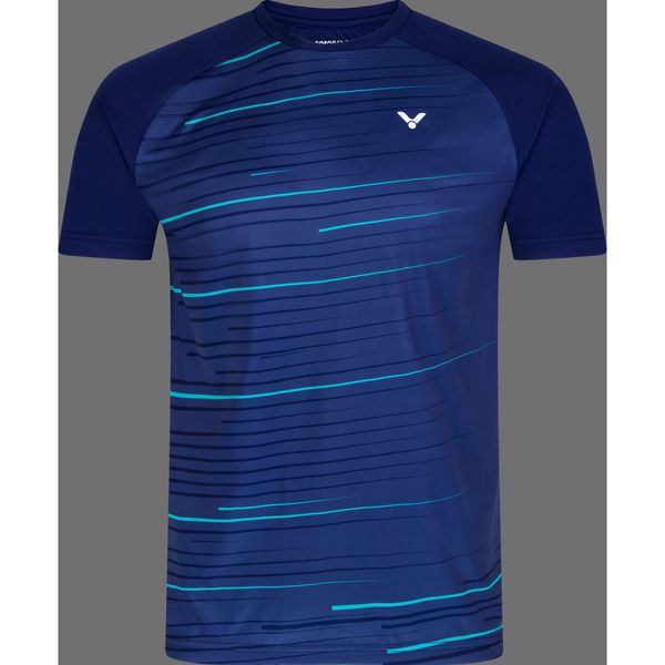 Victor Pánské tričko Victor T-Shirt T-33100 Blue XXL
