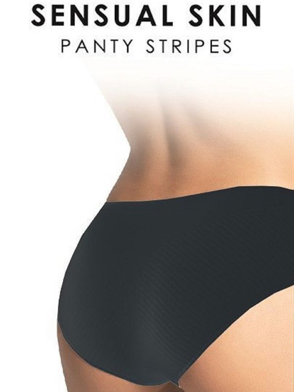 Gatta Panties Gatta 41684 Panty Stripes Sensual Skin S-XL black 06