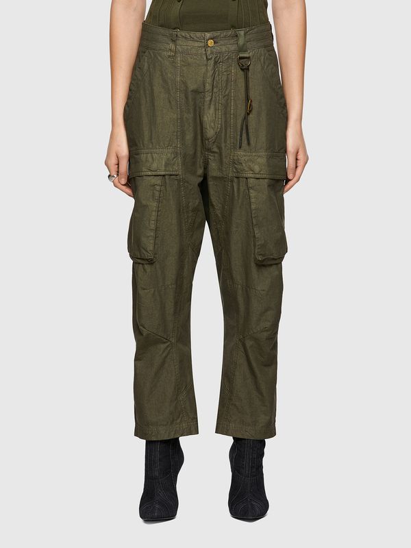 Diesel Pants - Diesel FEMALE DIESEL green