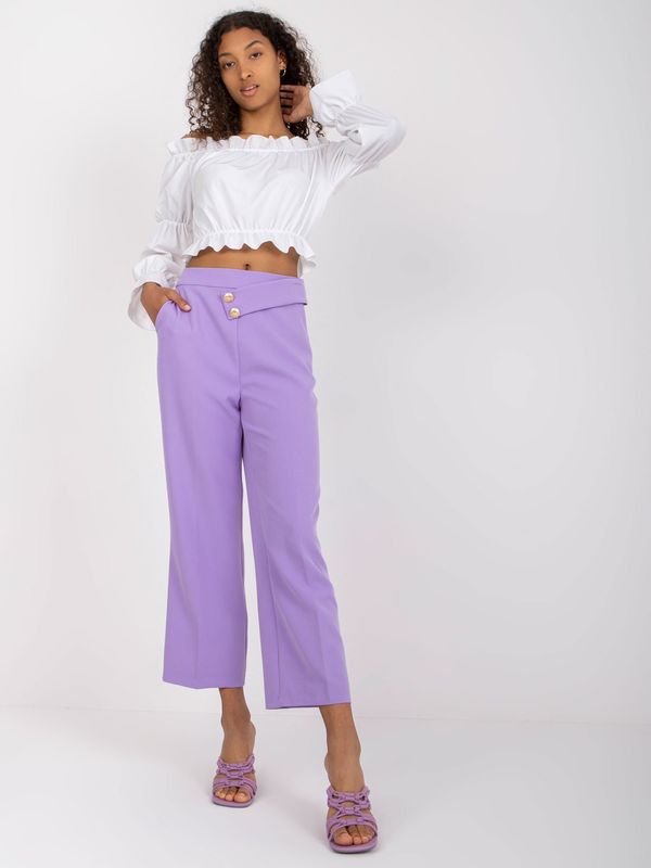 RUE PARIS Pants-TO-SP-18150.02-light purple