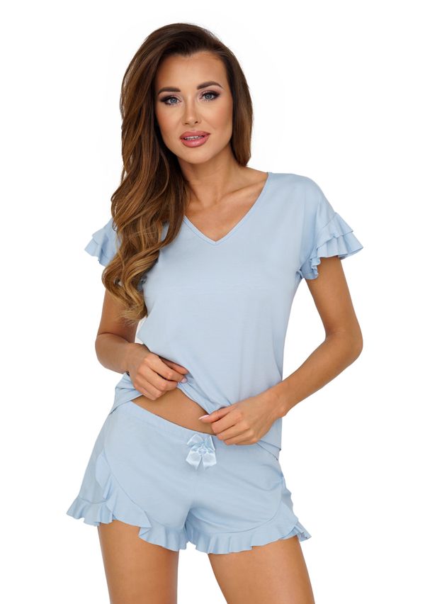 Donna Pastella Pyjamas 1/2 Blue Blue