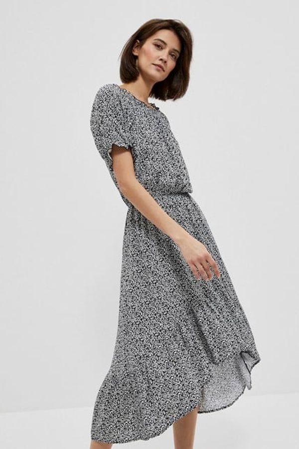 Moodo Patterned viscose dress