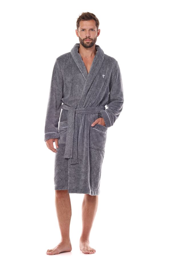 L&L Pegasus Long Graphite Graphite Bathrobe