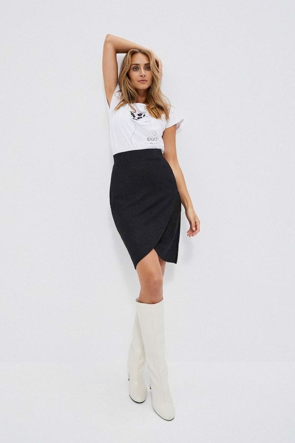 Moodo Pencil skirt with slit