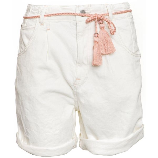 Pepe Jeans Pepe Jeans Shorts Daisie Short Ecru Smetanová - Women