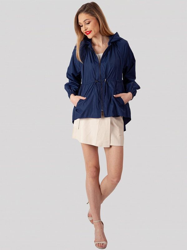 PERSO PERSO Woman's Jacket BLE205000F Navy Blue