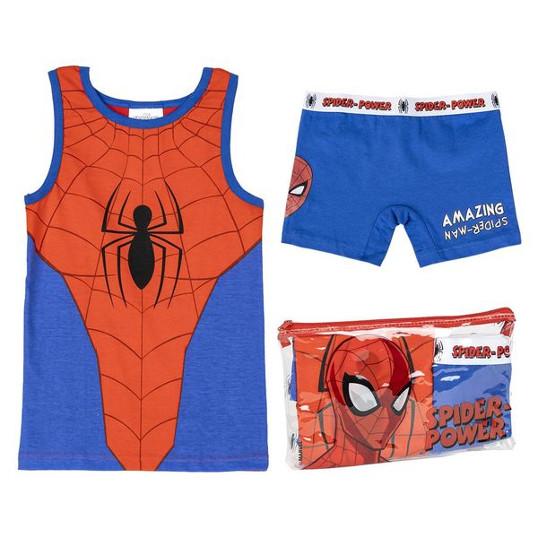 Spiderman PIJAMA TIRANTES SINGLE JERSEY NECESER SPIDERMAN