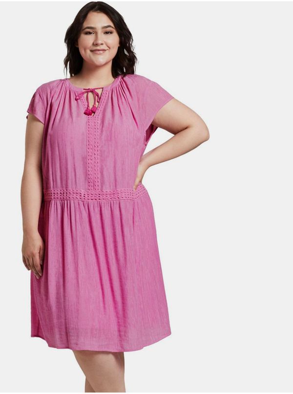 Tom Tailor Pink dress My True Me Tom Tailor - Women's