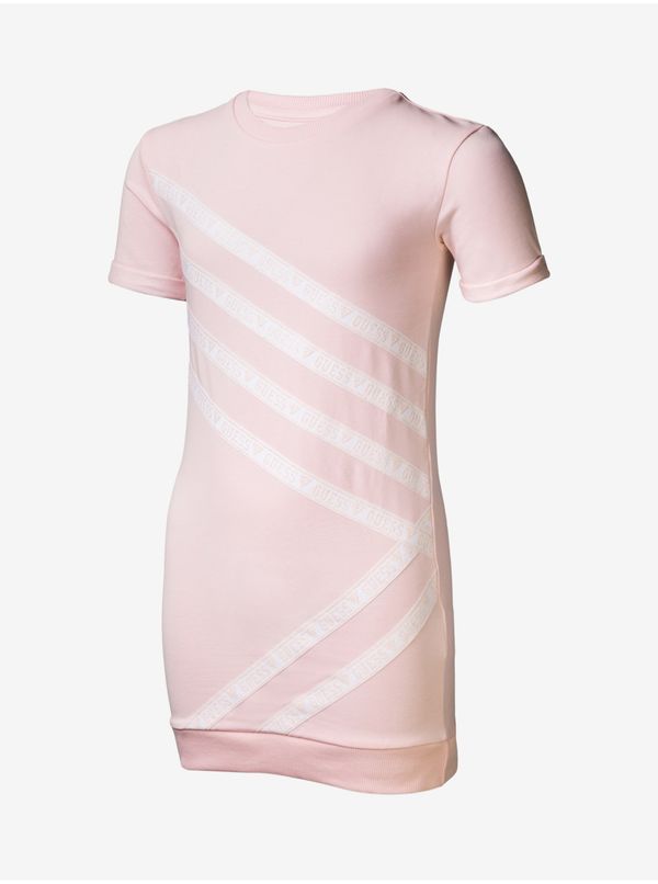 Guess Pink Girl Dress Guess - unisex