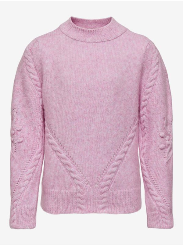 Only Pink girly sweater ONLY Laura - Girls