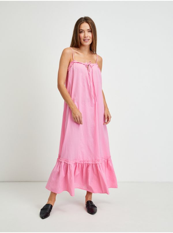 Only Pink loose midishdresses for hangers ONLY Allie - Women