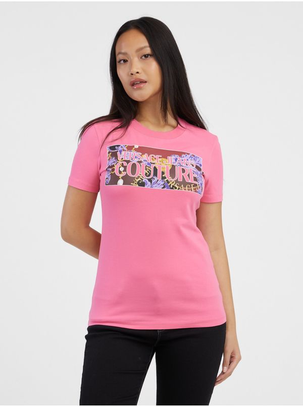 Versace Jeans Couture Pink Versace Jeans Couture Women's T-Shirt - Women