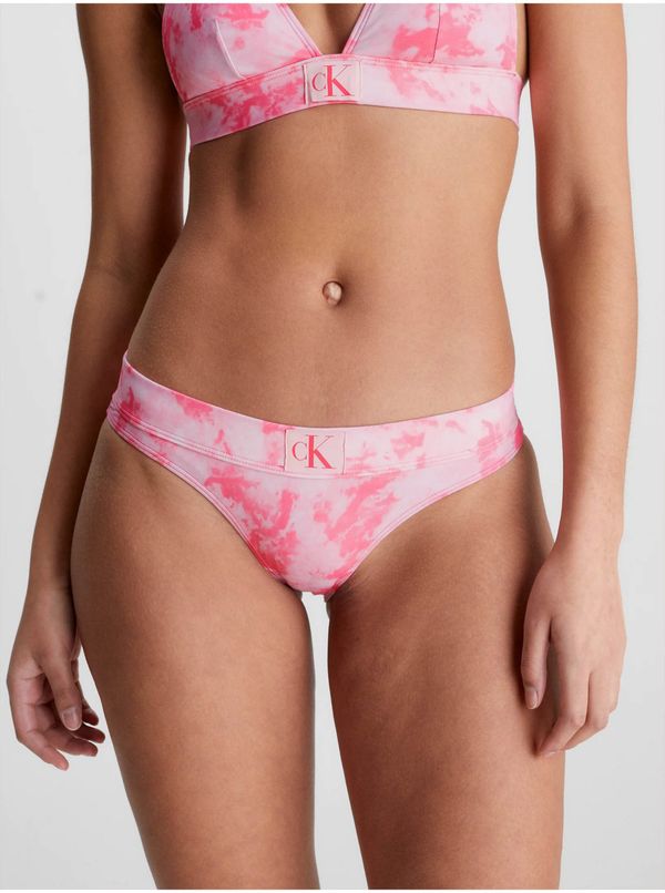 Calvin Klein Pink women's bikini bottom Calvin Klein Underwear Authentic Bikini - Women's