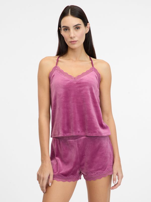 Orsay Pink women's suede pajama top ORSAY - Women's