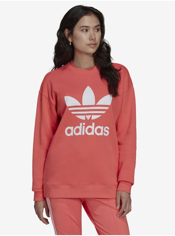 Adidas Pink Womens Sweatshirt adidas Originals - Women