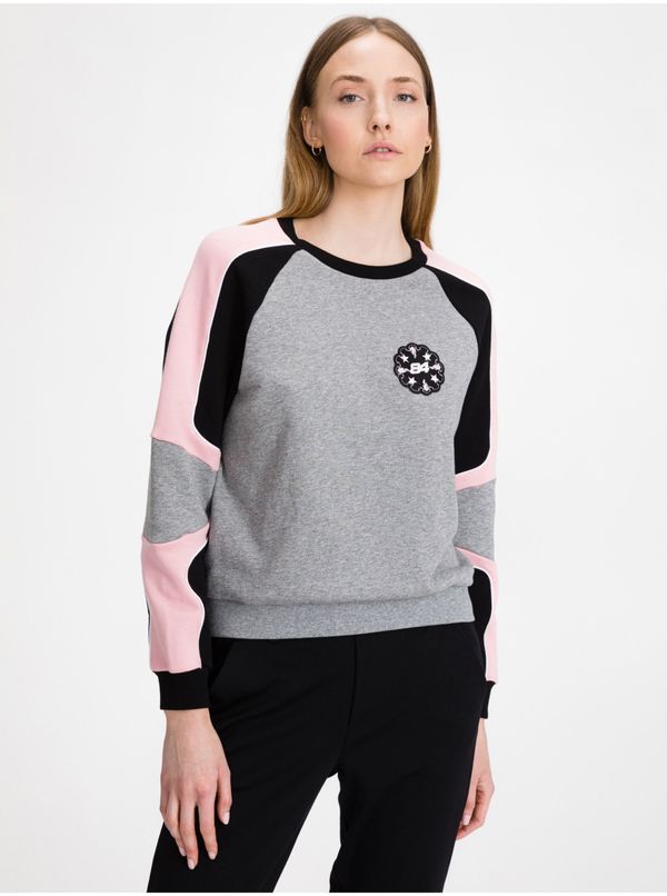 GAS Pink women's sweatshirt GAS Bumpy - Women's