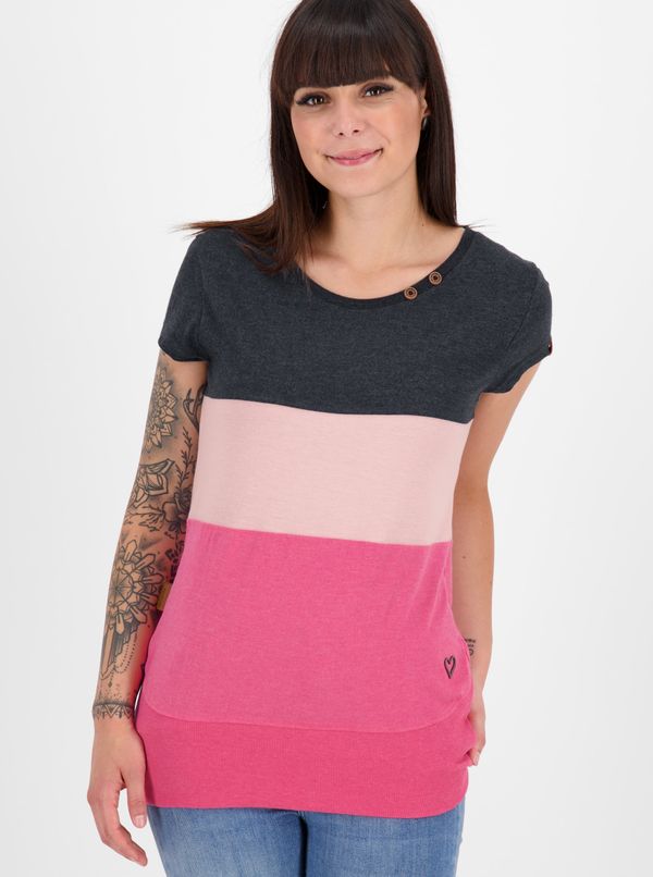 ALIFE AND KICKIN Pink women's T-shirt Alife and Kickin - Women's