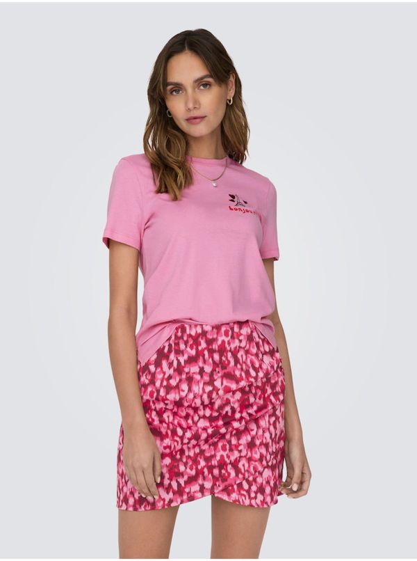 Only Pink women's T-shirt ONLY Kita - Women
