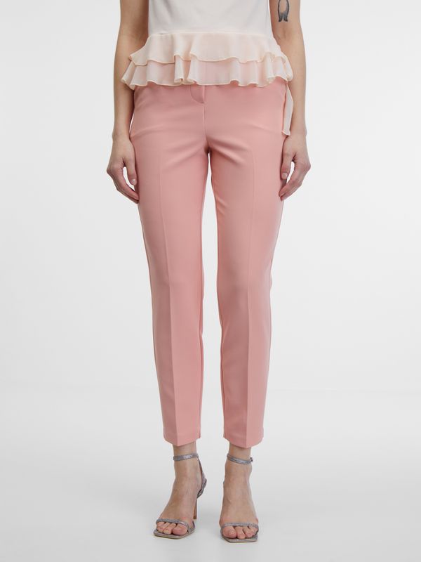 Orsay Pink women's trousers ORSAY