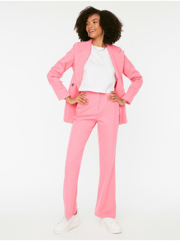 Trendyol Pink women's wide trousers Trendyol - Ladies