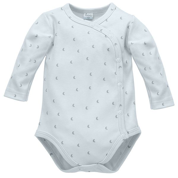 Pinokio Pinokio Kids's Hello Buttoned Longsleeve Bodysuit