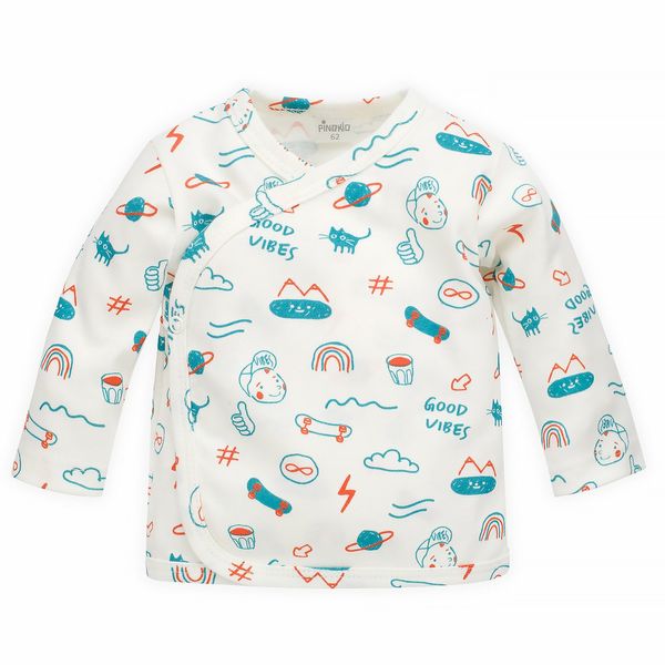 Pinokio Pinokio Kids's Orange Flip Baby Jacket