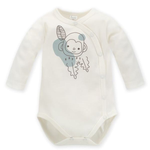 Pinokio Pinokio Kids's Slow Life Longsleeve Buttoned Bodysuit