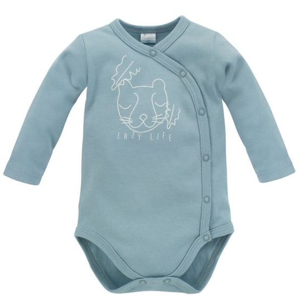 Pinokio Pinokio Kids's Slow Life Longsleeve Buttoned Bodysuit