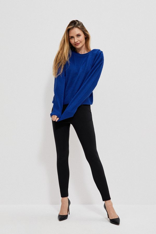 Moodo Plain sweater - dark blue