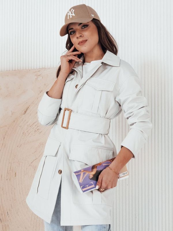 DStreet Płaszcz damski VERMONT beżowy Dstreet