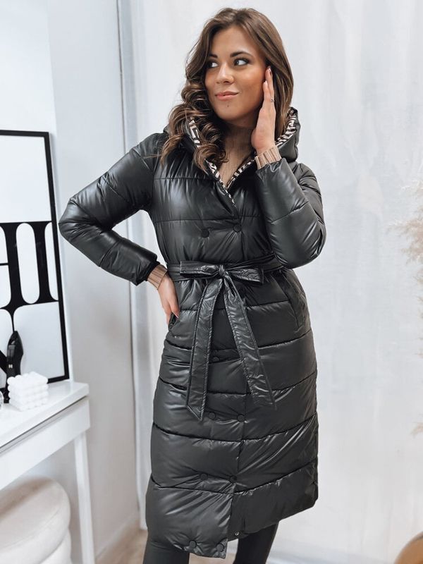 DStreet Płaszcz zimowy damski GRACE czarny Dstreet