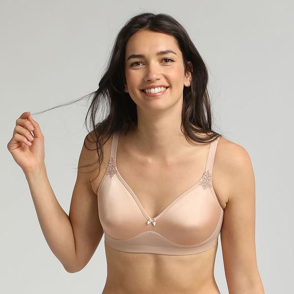 Playtex PLAYTEX ESSENTIAL SUPPORT SOFT CUP BRA - Women's Underwire Bra - Nude