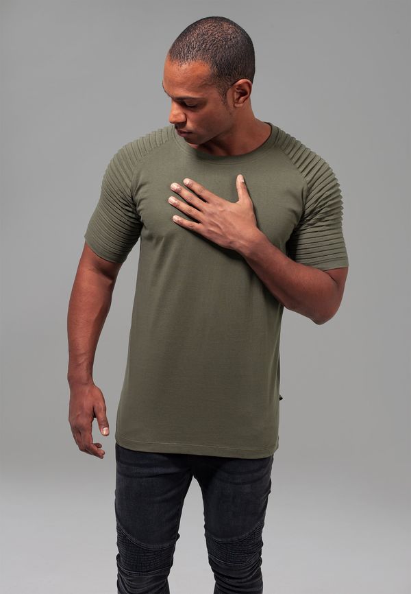 Urban Classics Pleat Raglan Tee Olive