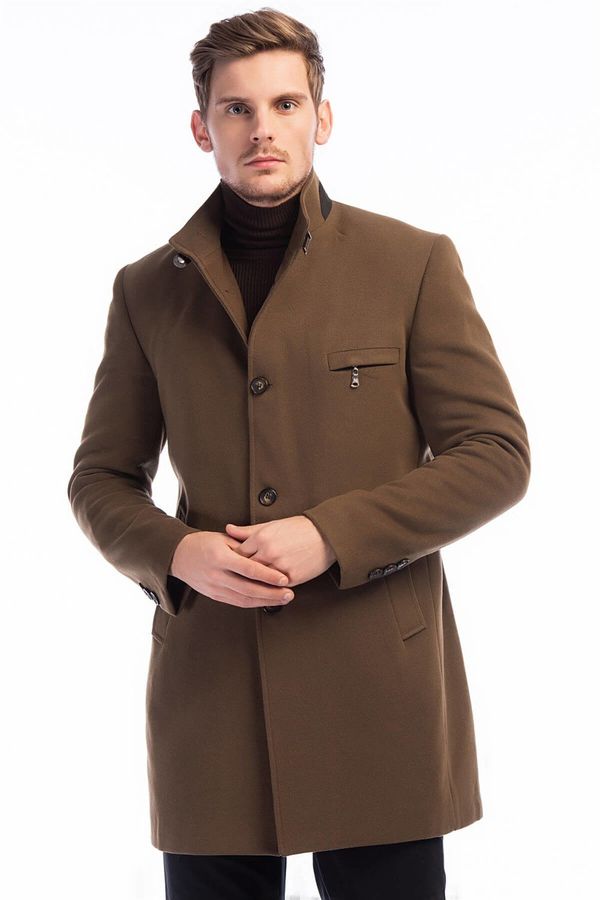 dewberry PLT8367 DEWBERRY MEN'S COAT-CAMEL