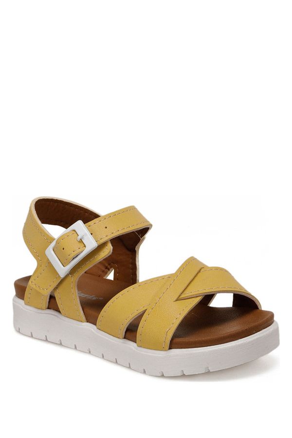 Polaris Polaris  81.508159.p Yellow Girl Flat Sandals