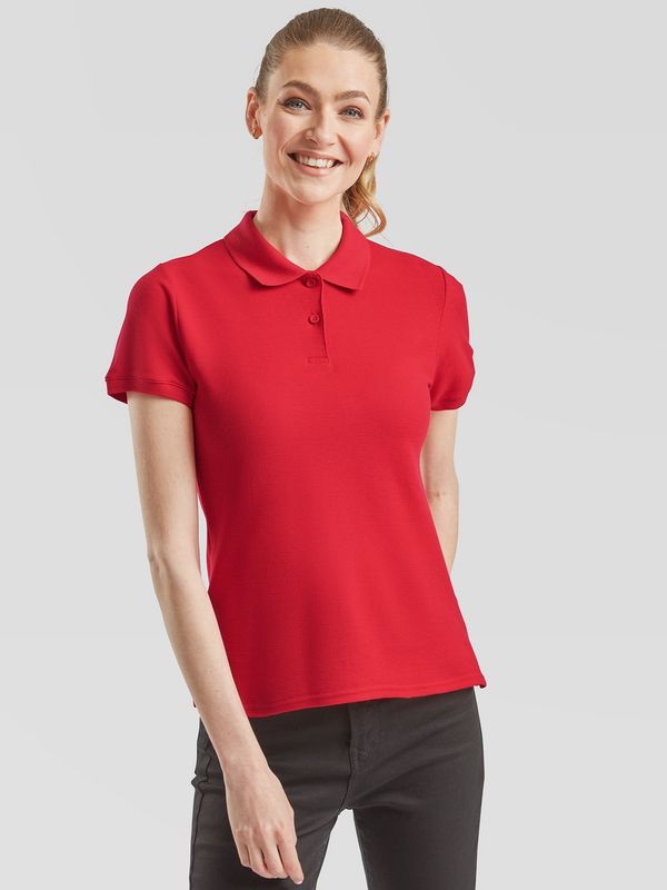 Fruit of the Loom Polo Fruit of the Loom Red Women's T-shirt