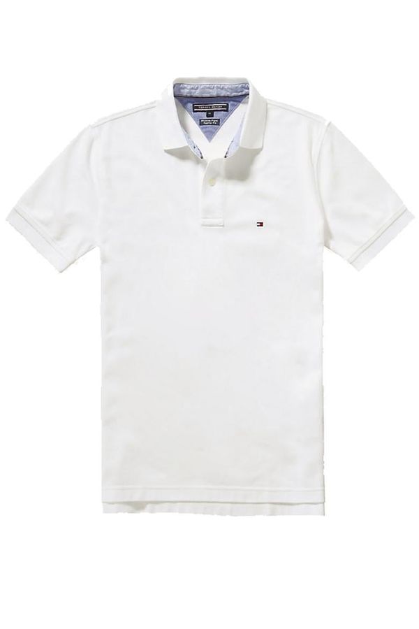 Tommy Hilfiger Polo shirt - TOMMY HILFIGER CORE HILFIGER REGULAR POLO white