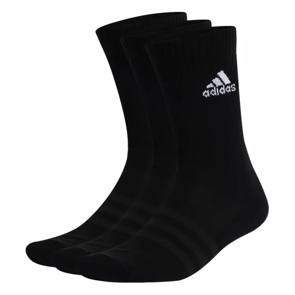 Adidas Ponožky adidas  Cushioned Crew Socks 3 Pairs Black XL