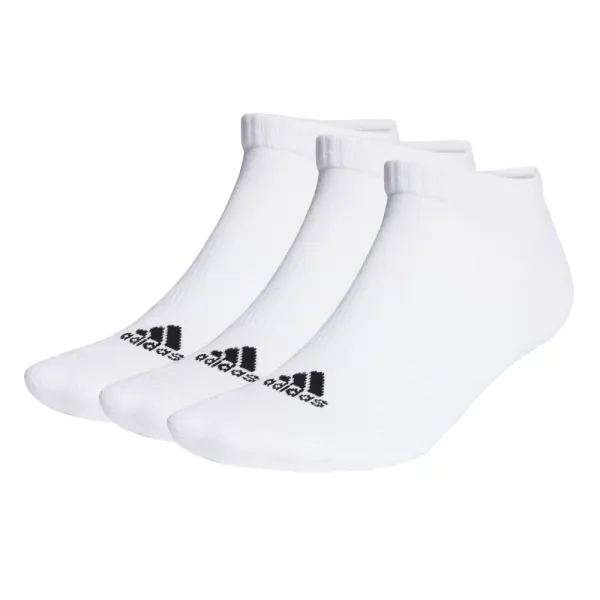 Adidas Ponožky adidas  Cushioned Low-Cut Socks 3 Pairs White S