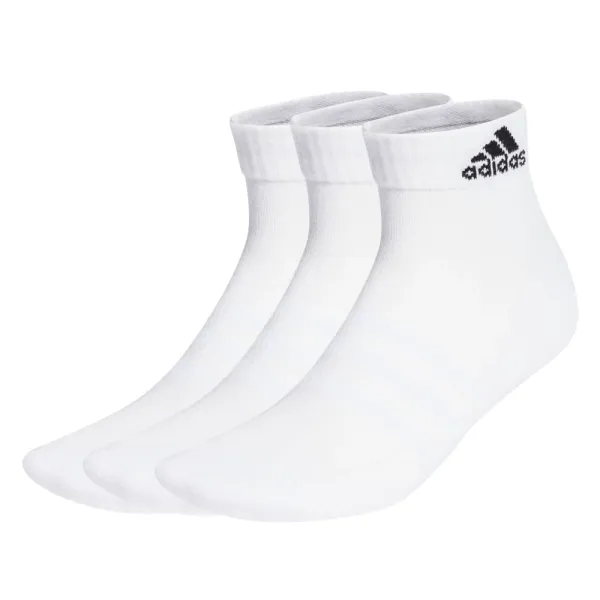 Adidas Ponožky adidas  Cushioned Sportswear Ankle Socks 3 Pairs White S