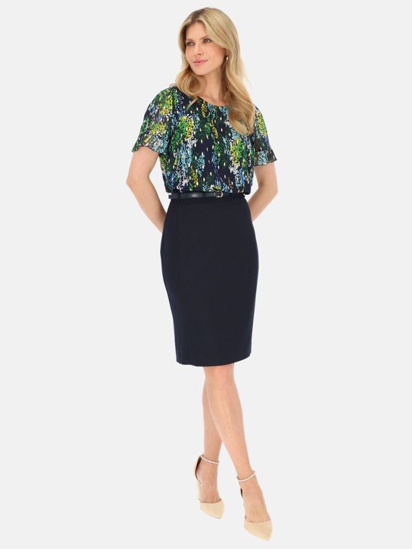 Potis & Verso Potis & Verso Woman's Skirt Classic Navy Blue