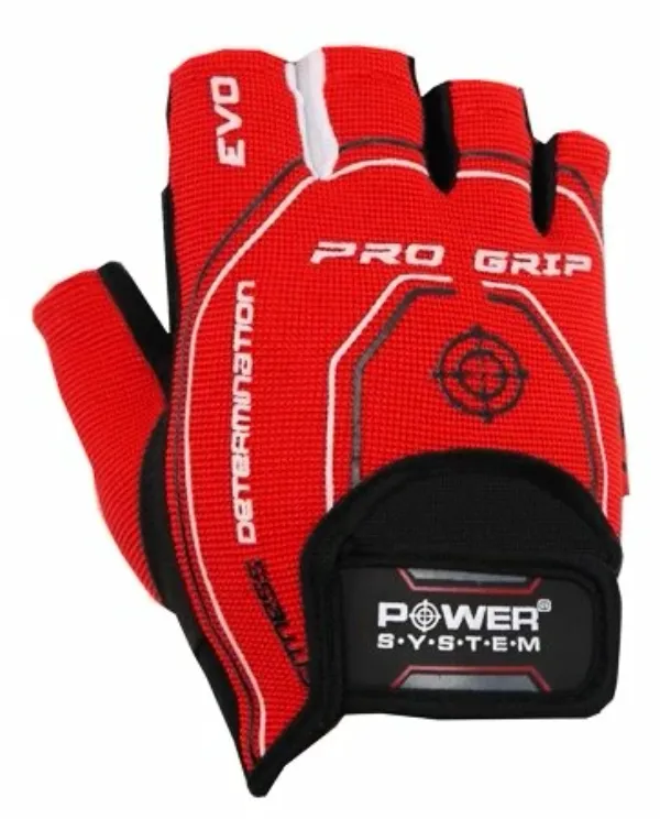 Power System Power System Fitness Rukavice Pro Grip Evo Červené XL