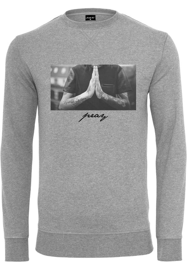 MT Men Pray Crewneck Grey